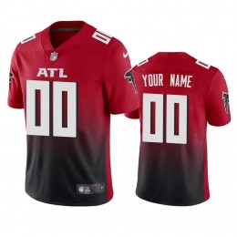 Atlanta Falcons Custom Men's Red 2nd Alternate 2020 Vapor Untouchable Limited NFL Jersey