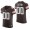 Cleveland Browns Custom Men's Brwon Team Color Men's Stitched NFL 2020 Vapor Untouchable Elite Jersey