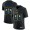 Los Angeles Chargers Custom Men's Team Logo Dual Overlap Limited NFL Jersey Black