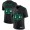 New York Jets Custom Men's Team Logo Dual Overlap Limited NFL Jersey Black