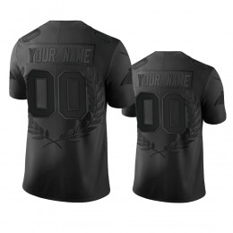 Carolina Panthers Custom Men's Black NFL MVP Limited Edition Jersey