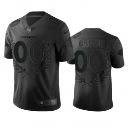 Denver Broncos Custom Men's Black NFL MVP Limited Edition Jersey