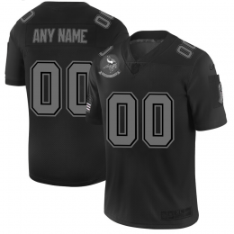 Minnesota Vikings Custom Men's Black 2019 Salute to Service Limited Stitched NFL Jersey