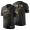 Washington Redskins Custom Men's Black Golden Limited NFL 100 Jersey