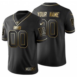 Los Angeles Rams Custom Men's White Golden Edition Vapor Limited NFL 100 Jersey