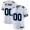 Carolina Panthers Custom White Team Logo Vapor Limited NFL Jersey