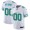 Miami Dolphins Custom White Team Logo Vapor Limited NFL Jersey