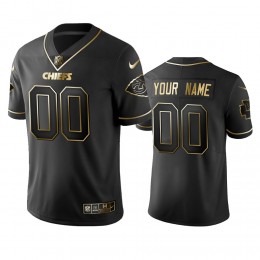 Chiefs Custom_chiefs Black Golden Limited Edition Stitched NFL Jersey