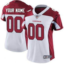 Arizona Cardinals Customized White Stitched Vapor Untouchable Limited Women's NFL Jersey