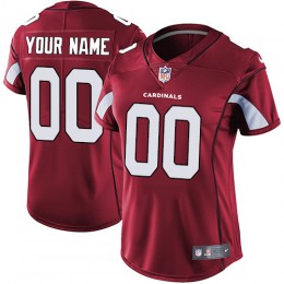 Arizona Cardinals Customized Red Team Color Stitched Vapor Untouchable Limited Women's NFL Jersey