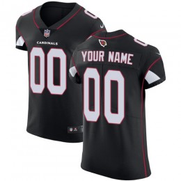 Arizona Cardinals Customized Black Alternate Stitched Vapor Untouchable Elite Men's NFL Jersey
