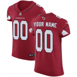 Arizona Cardinals Customized Red Team Color Stitched Vapor Untouchable Elite Men's NFL Jersey