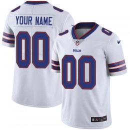 Buffalo Bills Customized White Stitched Vapor Untouchable Limited Youth NFL Jersey