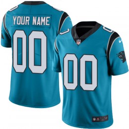 Carolina Panthers Customized Blue Alternate Stitched Vapor Untouchable Limited Men's NFL Jersey