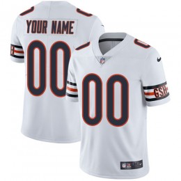 Chicago Bears Customized White Stitched Vapor Untouchable Limited Youth NFL Jersey