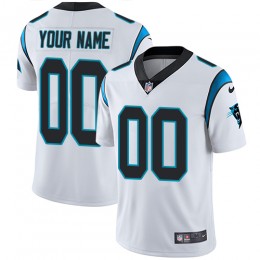 Carolina Panthers Customized White Stitched Vapor Untouchable Limited Men's NFL Jersey
