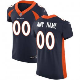 Denver Broncos Customized Navy Blue Alternate Stitched Vapor Untouchable Elite Men's NFL Jersey