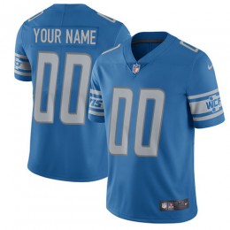 Detroit Lions Customized Blue Team Color Stitched Vapor Untouchable Limited Youth NFL Jersey