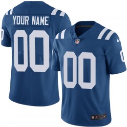 Indianapolis Colts Customized Royal Blue Team Color Stitched Vapor Untouchable Limited Youth NFL Jersey