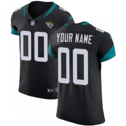 Jacksonville Jaguars Customized Black Alternate Stitched Vapor Untouchable Elite Men's NFL Jersey