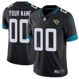 Jacksonville Jaguars Customized Black Alternate Stitched Vapor Untouchable Limited Youth NFL Jersey