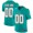 Miami Dolphins Customized Aqua Green Team Color Stitched Vapor Untouchable Limited Youth NFL Jersey
