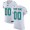 Miami Dolphins Customized White Stitched Vapor Untouchable Elite Men's NFL Jersey