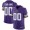 Minnesota Vikings Customized Purple Team Color Stitched Vapor Untouchable Limited Youth NFL Jersey