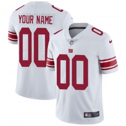 New York Giants Customized White Stitched Vapor Untouchable Limited Men's NFL Jersey