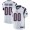 New England Patriots Customized White Stitched Vapor Untouchable Limited Youth NFL Jersey