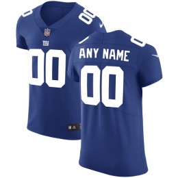 New York Giants Customized Royal Blue Team Color Stitched Vapor Untouchable Elite Men's NFL Jersey