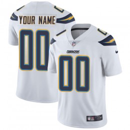 Los Angeles Chargers Customized White Stitched Vapor Untouchable Limited Youth NFL Jersey
