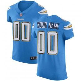 Los Angeles Chargers Customized Electric Blue Alternate Stitched Vapor Untouchable Elite Men's NFL Jersey