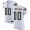 Los Angeles Chargers Customized White Stitched Vapor Untouchable Elite Men's NFL Jersey
