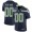 Seattle Seahawks Customized Steel Blue Team Color Stitched Vapor Untouchable Limited Men's NFL Jersey