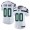 Seattle Seahawks Customized White Stitched Vapor Untouchable Limited Women's NFL Jersey