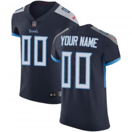 Tennessee Titans Customized Navy Blue Alternate Stitched Vapor Untouchable Elite Men's NFL Jersey