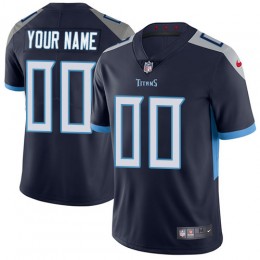 Tennessee Titans Customized Navy Blue Alternate Stitched Vapor Untouchable Limited Men's NFL Jersey