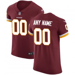Washington Redskins Customized Burgundy Red Team Color Stitched Vapor Untouchable Elite Men's NFL Jersey