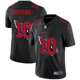 Arizona Cardinals #10 DeAndre Hopkins Men's Team Logo Dual Overlap Limited NFL Jersey Black
