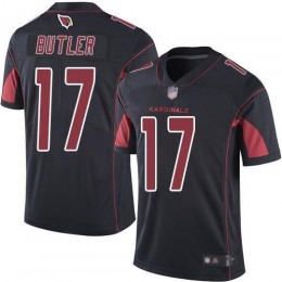 Arizona Cardinals #17 Hakeem Butler Black Men's Stitched NFL Limited Rush Jersey