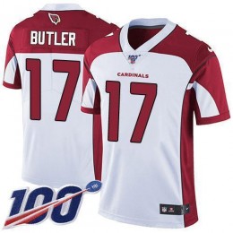 Arizona Cardinals #17 Hakeem Butler White Men's Stitched NFL 100th Season Vapor Limited Jersey