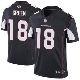 Arizona Cardinals #18 A.J. Green Black Alternate Men's Stitched NFL Vapor Untouchable Limited Jersey