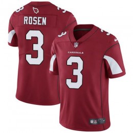 Arizona Cardinals #3 Josh Rosen Red Team Color Men's Stitched NFL Vapor Untouchable Limited Jersey