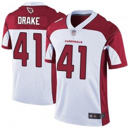 Arizona Cardinals #41 Kenyan Drake White Men's Stitched NFL Vapor Untouchable Limited Jersey