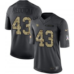 Arizona Cardinals #43 Haason Reddick Black Men's Stitched NFL Limited 2016 Salute to Service Jersey
