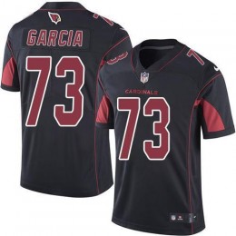 Arizona Cardinals #73 Max Garcia Black Men's Stitched NFL Limited Rush Jersey