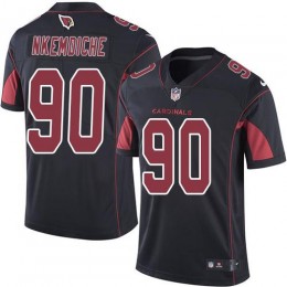 Arizona Cardinals #90 Robert Nkemdiche Black Men's Stitched NFL Limited Rush Jersey