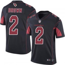 Cardinals #2 Marquise Brown Black Men's Stitched NFL Limited Rush Jersey
