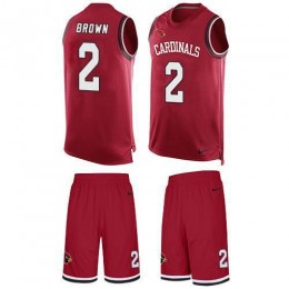 Cardinals #2 Marquise Brown Red Team Color Men's Stitched NFL Limited Tank Top Suit Jersey